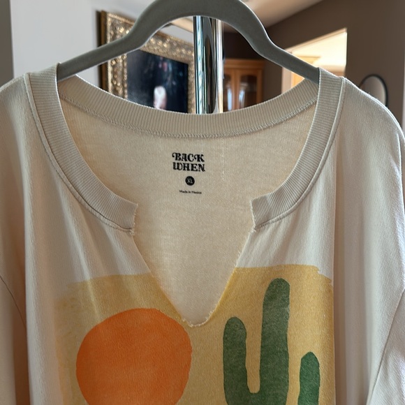 Anthropologie Back When Long Sleeve Top - Picture 2 of 4